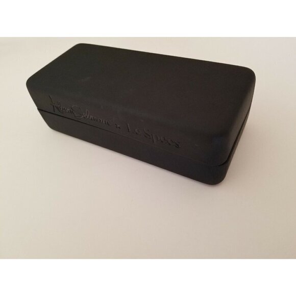 NEW AUTH ADAM SELMAN ×LE SPECS HARD SUN/ EYEGLASSES CASE WITH LENS CLOTH - Picture 4 of 5